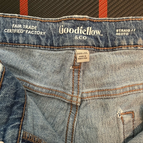 Good Fellow & Co. 34W by 30L Mens jeans. - Picture 3 of 3